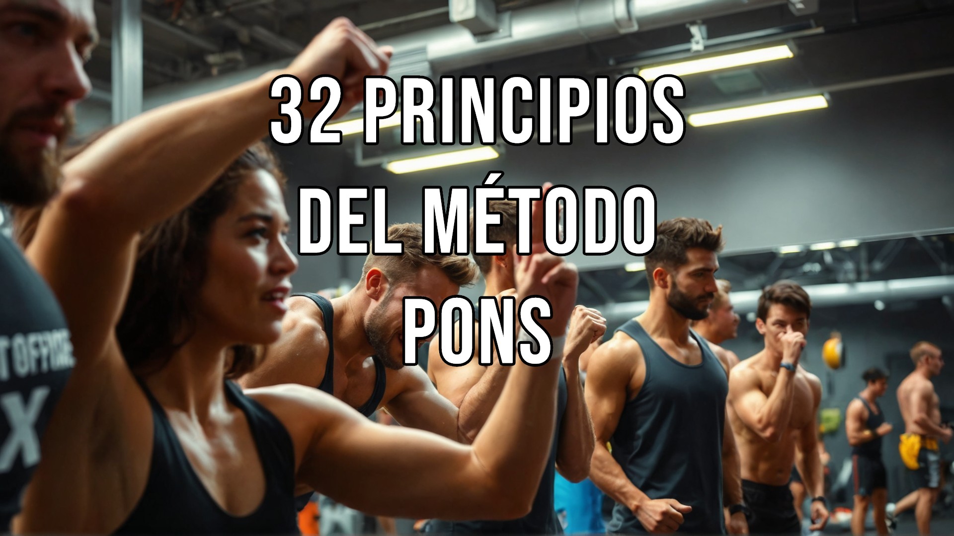 Los 32 PRINCIPIOS del Metodo Pons